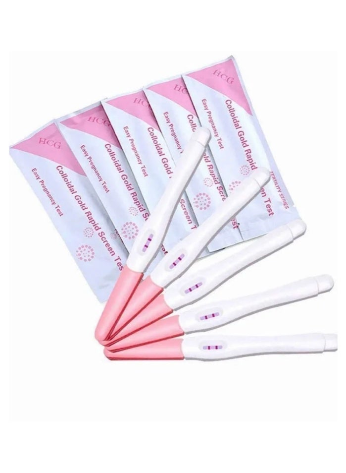 اختبار الحمل - اختبار HCG المنزلي اختبار الحمل المبكر قلم ، كشف الحمل الإناث 5Pack - Image 3